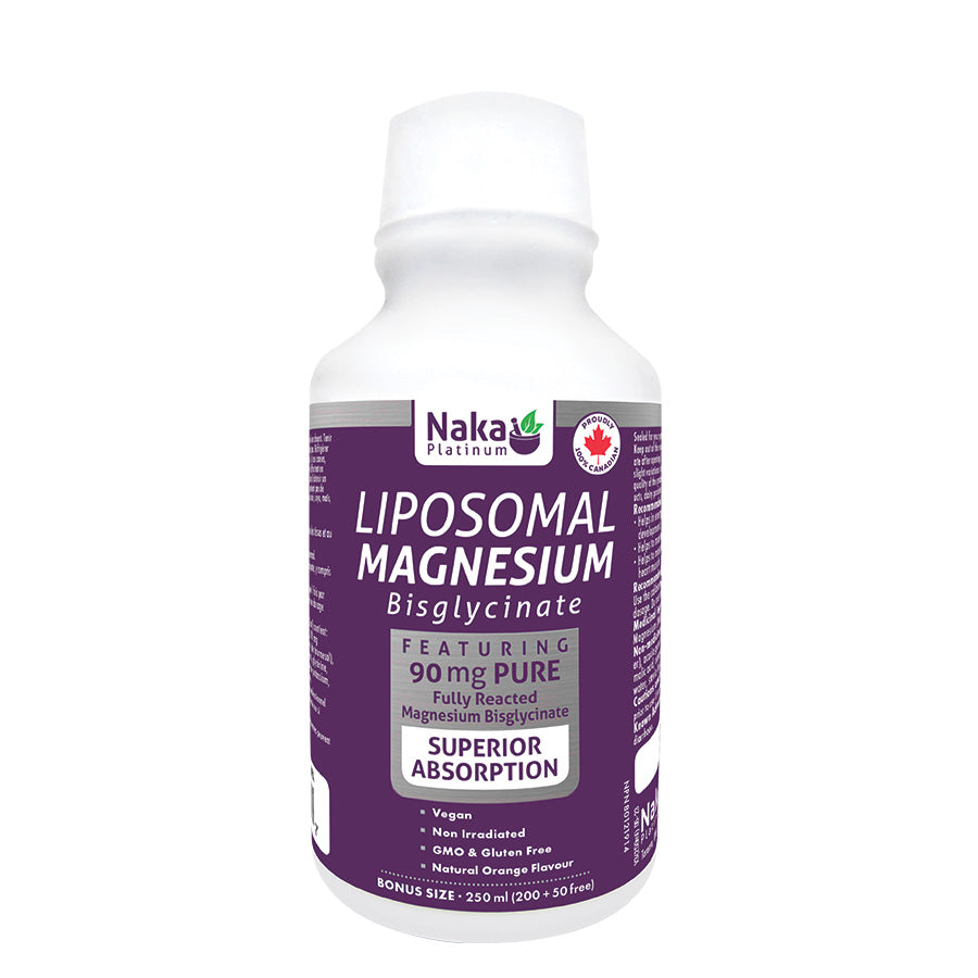 Platinum Liposomal Magnesium Bisglycinate 250ml Naka Order