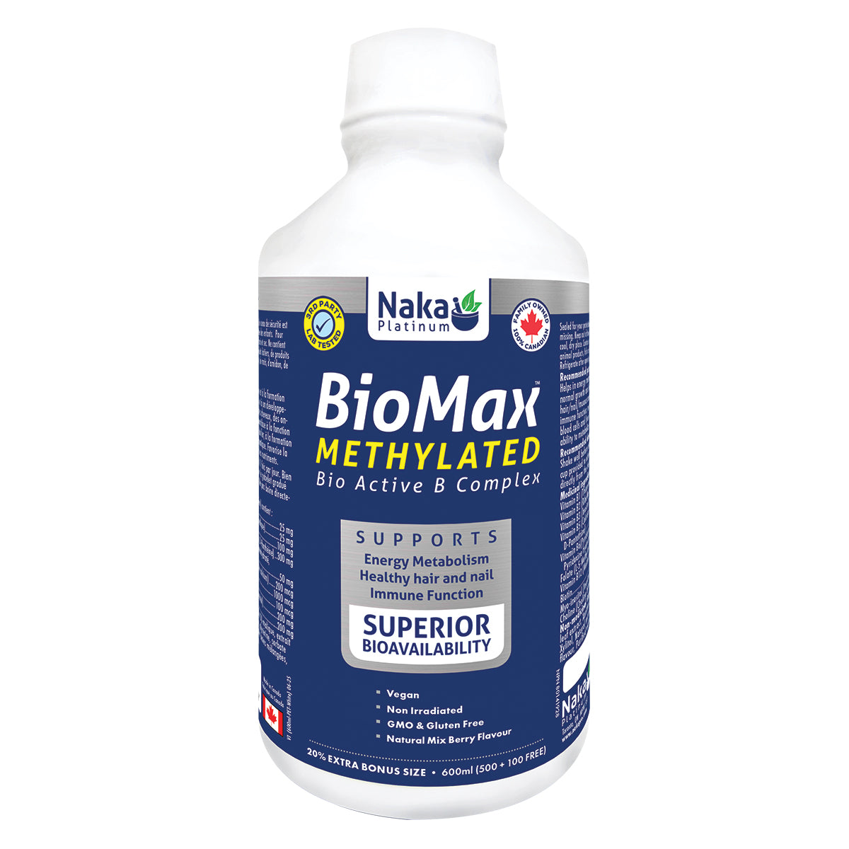 Platinum BioMax B Complex - 600ml