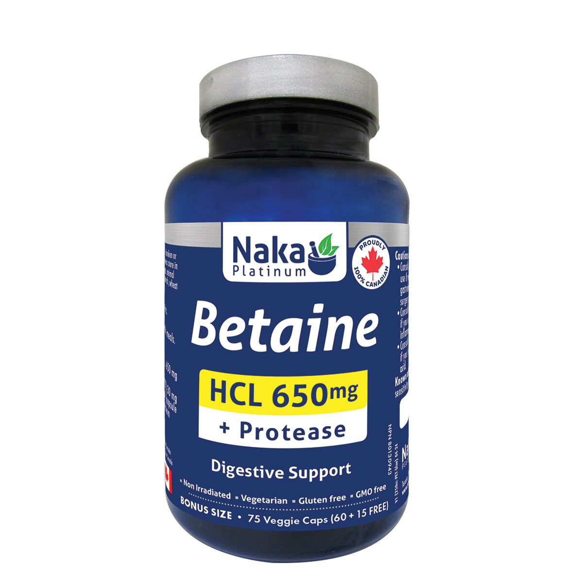 Platinum Betaine - 75 vcaps