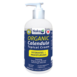 Platinum  Organic Calendula Topical Cream - 340ml