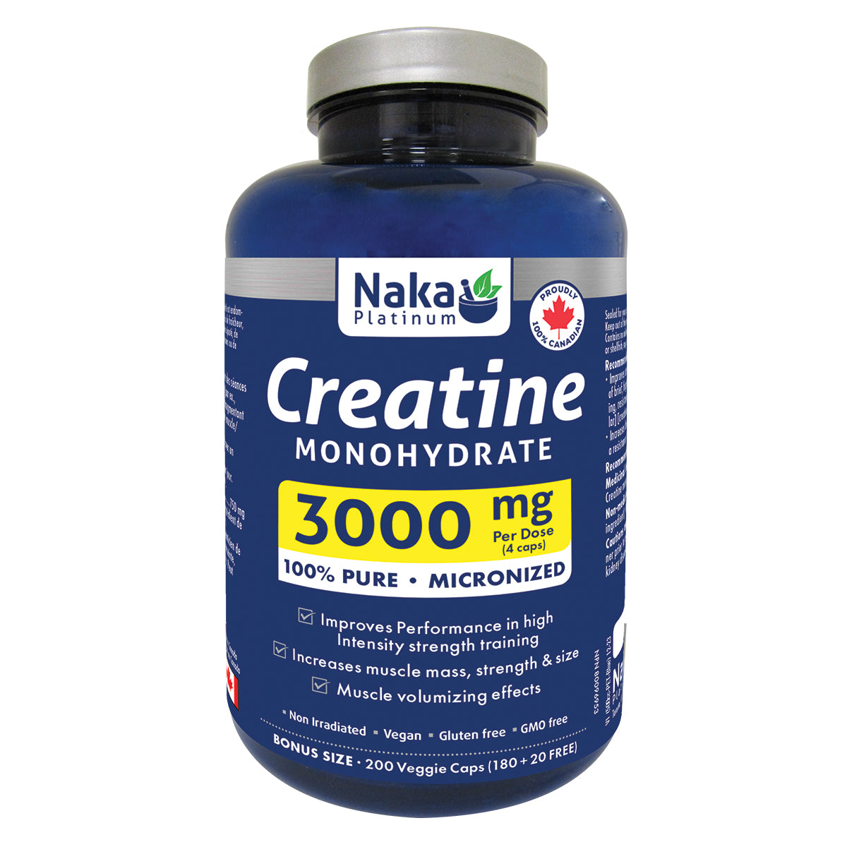 Platinum Creatine - 200 vcaps