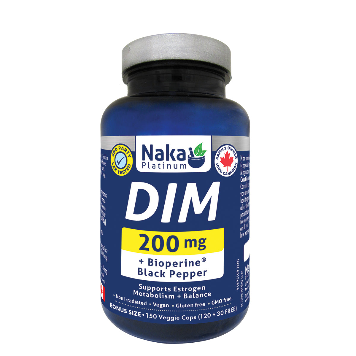 Dim150 Platinum DIM - 150 vcaps – Naka Order