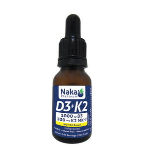 Platinum D3 + K2 in MCT oil - 30ml