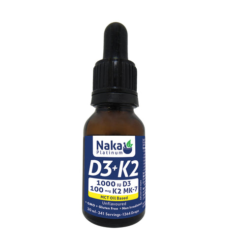 Platinum D3 + K2 in MCT oil - 30ml