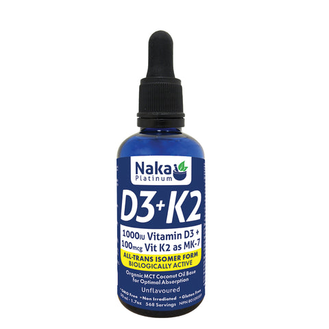 Platinum D3 + K2 in MCT oil - 50ml