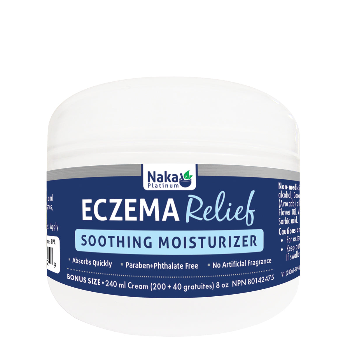 Platinum Eczema Relief Cream - 240ml