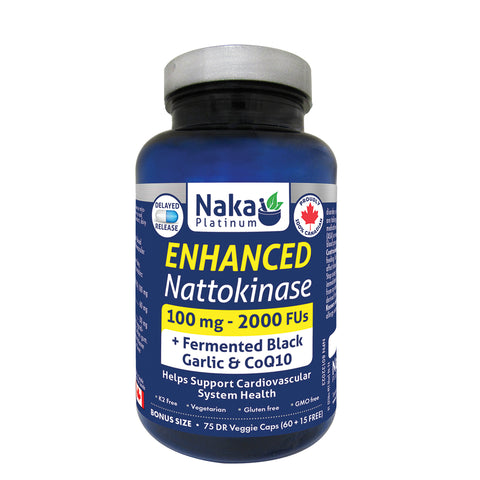 Platinum Enhanced Nattokinase - 75 Dr vcaps