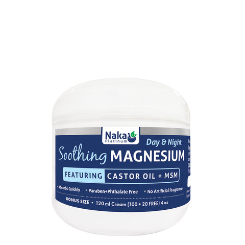 Platinum Soothing Magnesium Topical Cream - 120ml
