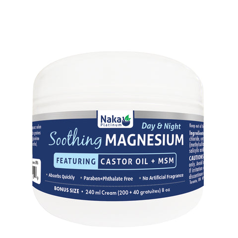 Platinum Soothing Magnesium Topical Cream - 240ml