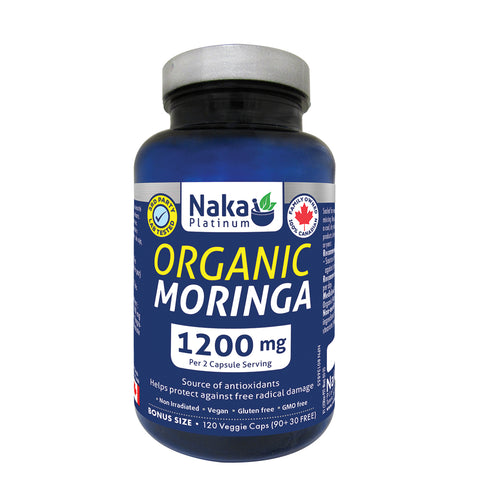 Platinum Organic Moringa - 120 vcaps