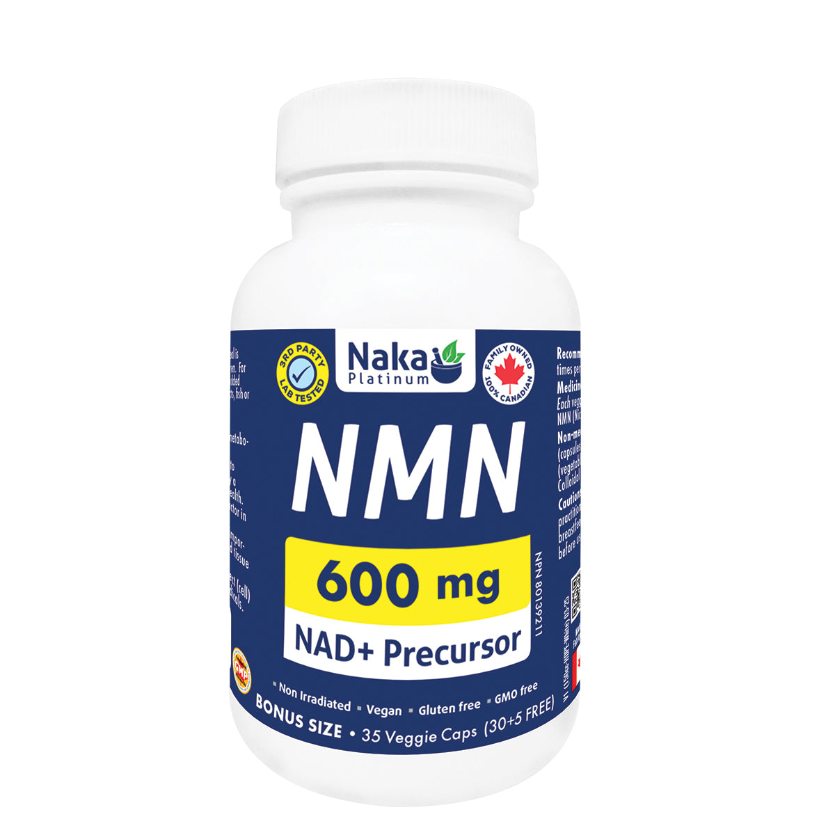 Platinum NMN - 35 vcaps