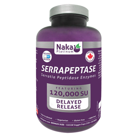 Platinum Serrapeptase - 150 vcaps