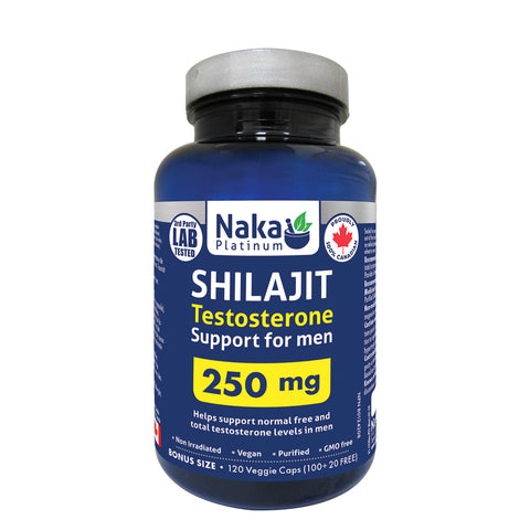 Platinum Shilajit Testosterone - 120 vcaps