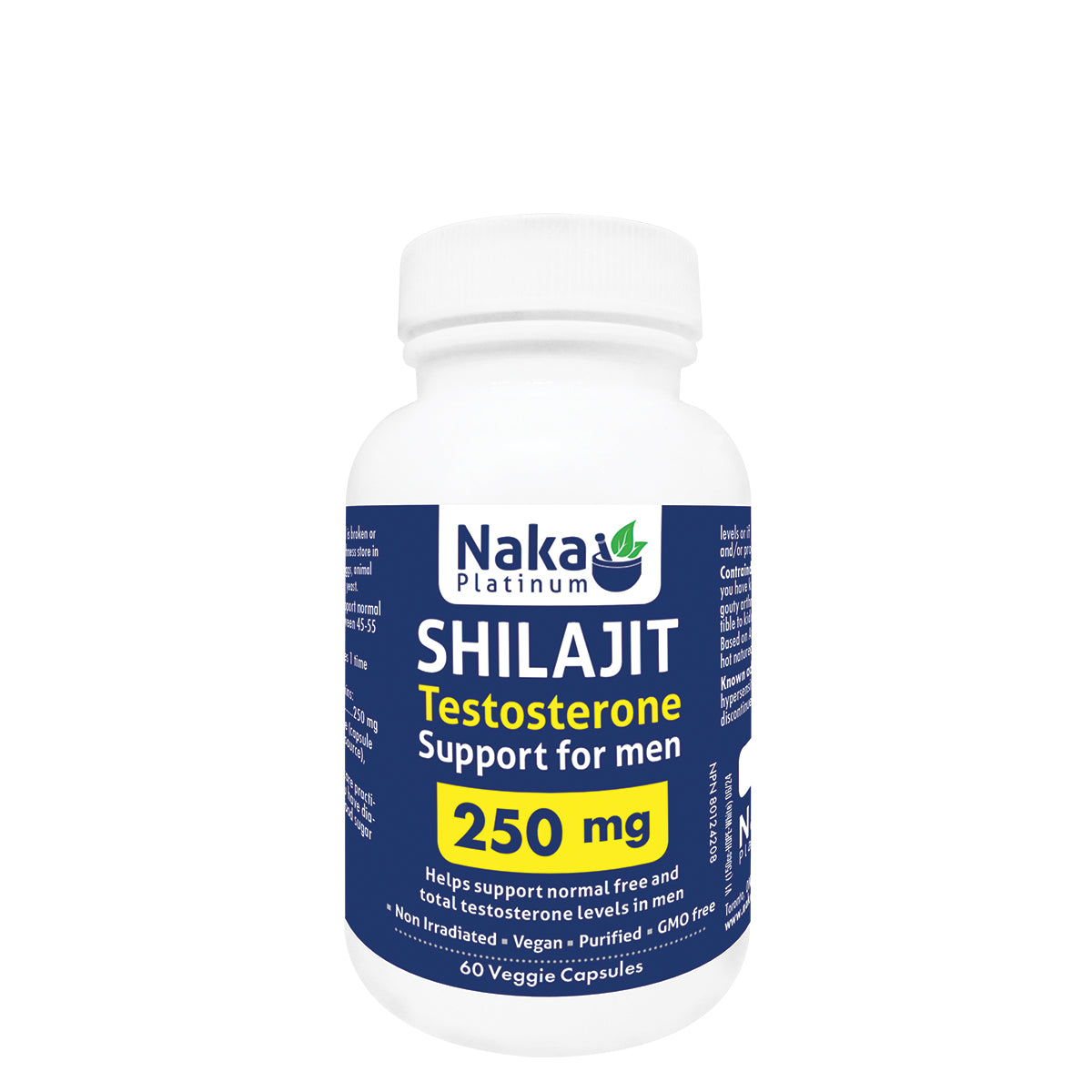 Platinum Shilajit Testosterone - 60 vcaps