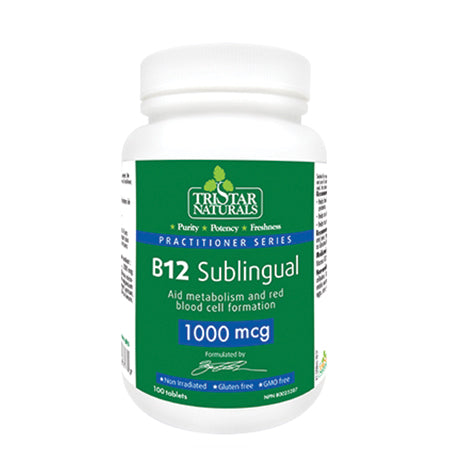 Tristar B12 Sublingual 1000mcg - 100 tablets