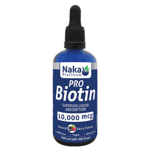 Platinum Pro Biotin 10,000mcg - 100ml