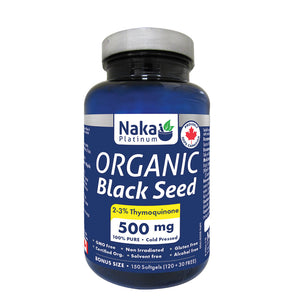 Platinum Organic Black Seed Oil – 150 Softgels