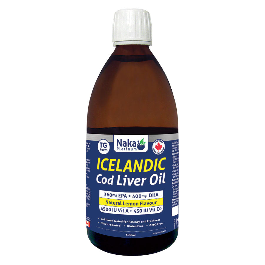 Platinum Icelandic Cod Liver Oil - 500ml