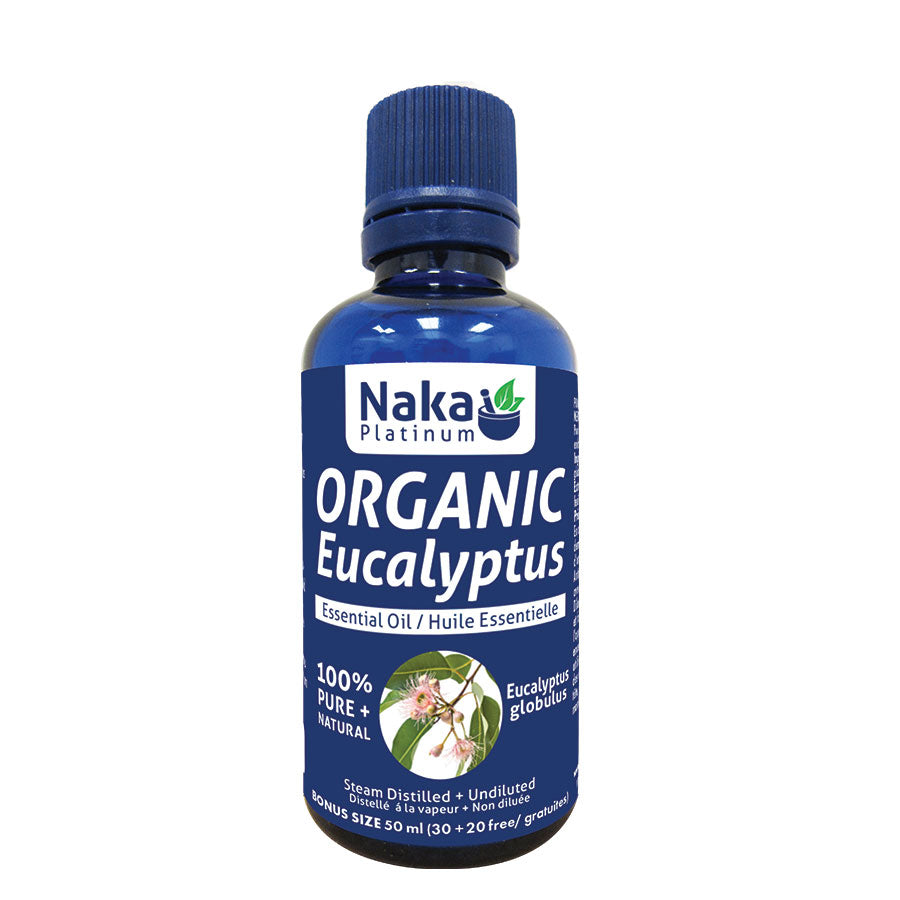 Platinum Organic Essential Oil – Eucalyptus – 50ml