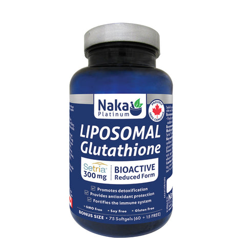 Platinum Liposomal Glutathione 300mg – 75 softgels