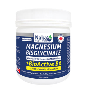 Platinum Magnesium Bisglycinate + BioActive B6 - 100g