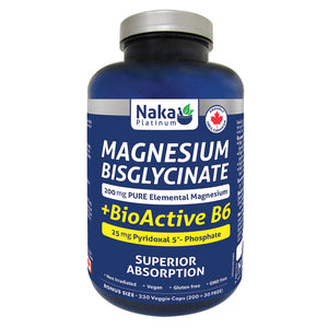 Platinum Magnesium Bisglycinate + BioActive B6 - 230 vcaps