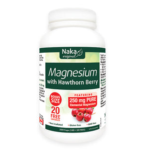 Naka Original Magnesium with Hawthorn Berry - 200 caps