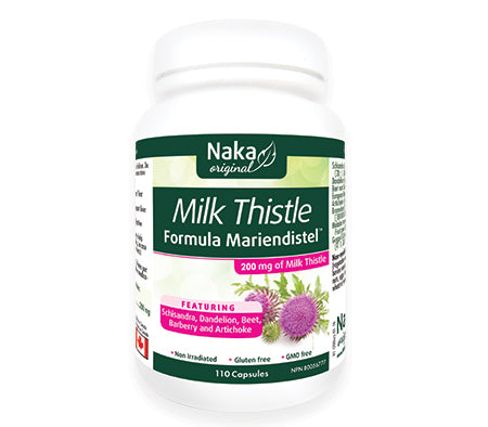 Naka Original Milk Thistle Formula Mariendistel - 110 caps