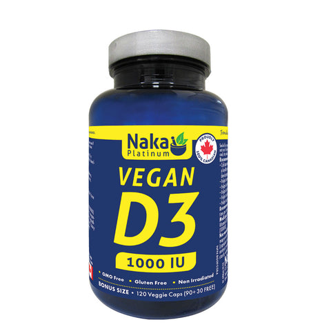 Platinum Vegan D3 - 120 vcaps