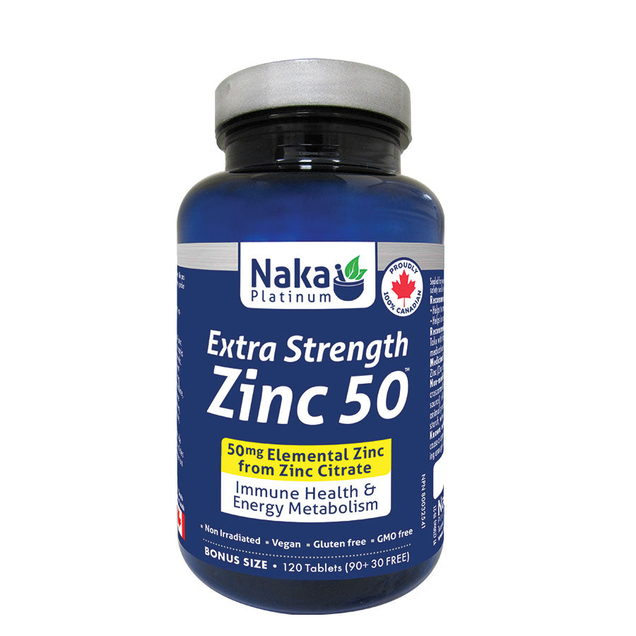 Platinum Zinc 50 Citrate – 120 tablets